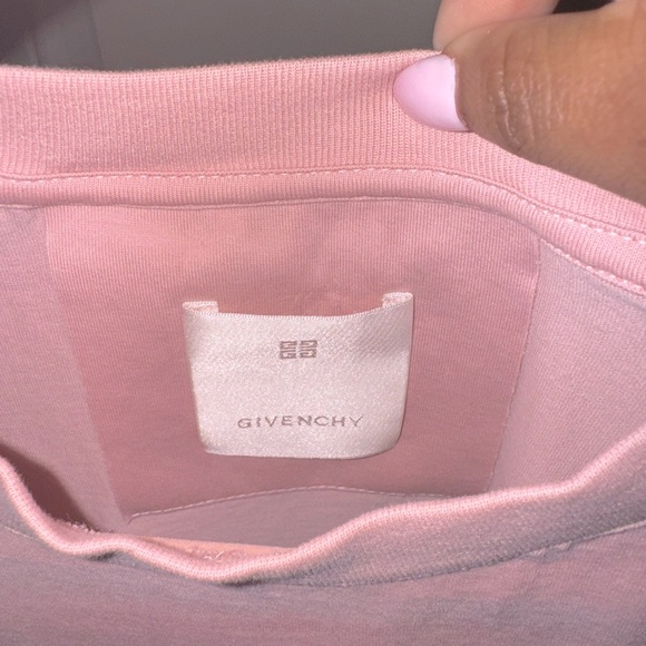 Givenchy Logo Lace Insert T-Shirt - Picture 2 of 6